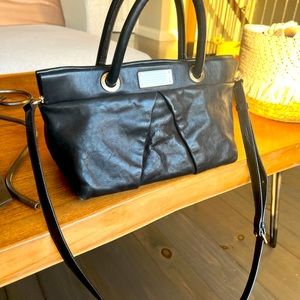 Marc by Marc Jacobs original dumplings shaped bag in black. Medium size